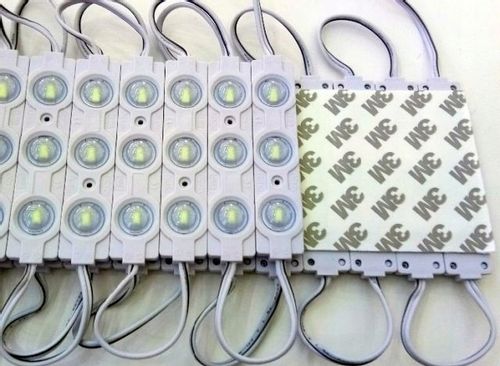 MODUŁ 3xDIODA LED SMD5730 0,5w/12V BBIAŁA ZIMNA na Arena.pl