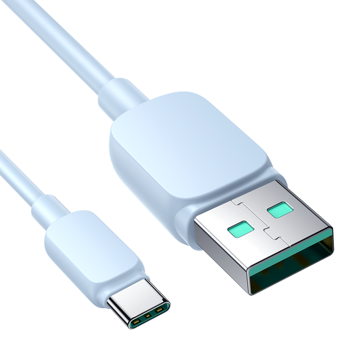 kabel przewód usb-a - usb-c 3a 1.2m niebieski na Arena.pl