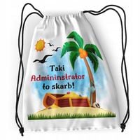 Plecak Sportowy Szkolny Administratora Worek Z Nadrukiem Ze Zdjęciem