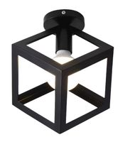 Plafon lampa sufitowa loft sześcian metalowa AT64-1SZ-Black