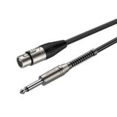 Roxtone kabel 10M, 3 pinowe gniazdo XLR żeńskie,Jack 6.3mm Mono, SMXJ210L10