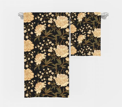 RĘCZNIK Jasne kwiaty z twoim dowolnym tekstem 100x75cm 025D na Arena.pl