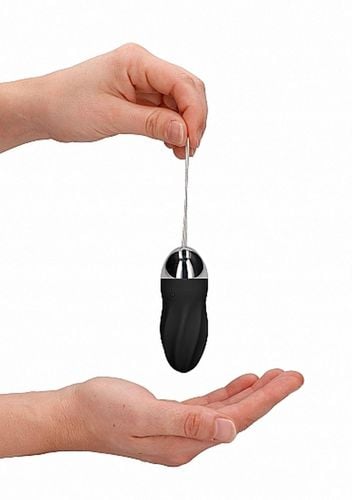 george - rechargeable remote control vibrating egg - black na Arena.pl