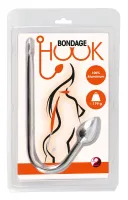 you2toys hak z anatomicznym korkiem aluminiowym do praktyk bondage 24cm