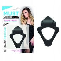 Ring, pierścień uciskow na penisa. Czarny.