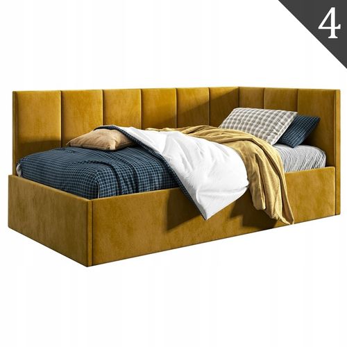 Łóżko młodzieżowe 120x200, Supreme Roma, Tapczan, Pojemnik, Jasny na Arena.pl