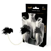 coquette chic desire kandjutty deluxe - metalowe kajdanki eleganckie