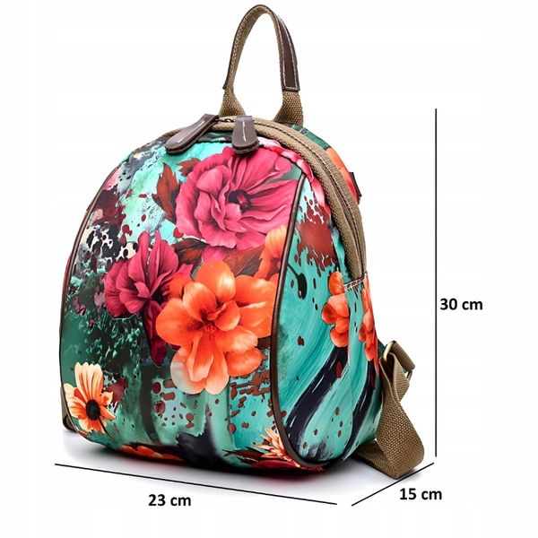 PLECAK DAMSKI TORBA TOREBKA MINI PLECACZEK 2W1 zdjęcie 3