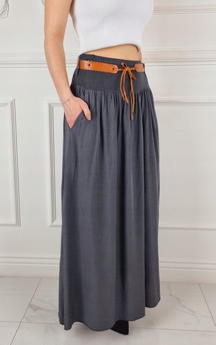 ZWIEWNA DŁUGA SPÓDNICA MAXI DO KOSTEK BOHO DAMSKA na Arena.pl