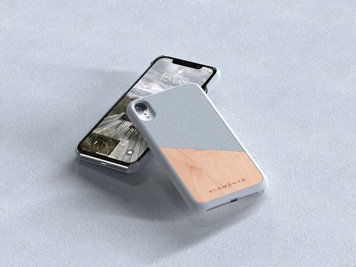 Drewniane etui do iPhone XR (Light Grey) na Arena.pl