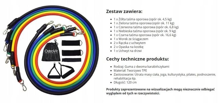 Guma ekspanderowa Ostrovit classic zdjęcie 4