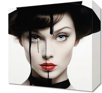 Obraz 30x30cm Atramentowa Aura