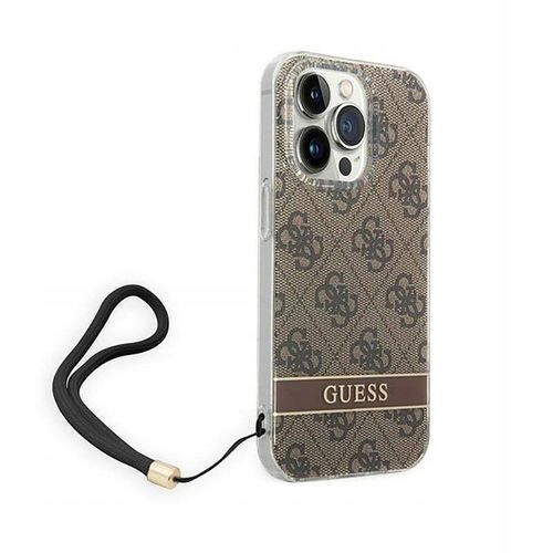 Guess Etui do iPhone 14 Pro Max brązowy hardcase na Arena.pl