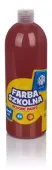 Farba szkolna 1000 ml, brązowa