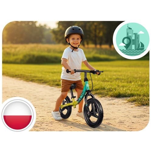 Rowerek biegowy dla dzieci Ricokids Fun Adventure na Arena.pl