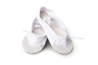 Baletki do tańca białe dla dziewczynki, buty do tańca baletu gimnastyki 26