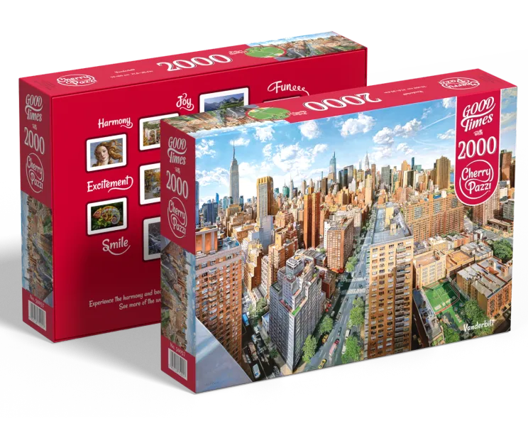 Puzzle 2000 elementów. Cherry Pazzi Vanderbilt 50057 zdjęcie 7