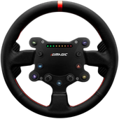 simagic kierownica gt sport, łopatki zmiany biegów, skóra, qr50 w