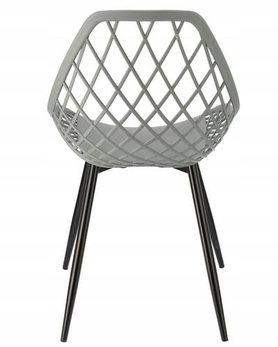 krzesło aranda szare + czarne nogi (nowy kod 15.10.2025) na Arena.pl
