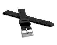 LAVVU Czarny szyty pasek SPORT z luksusowej skóry Top Grain - 19