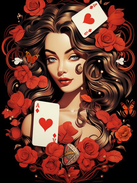 Plakat 15x20cm Różany Hazard zdjęcie 1