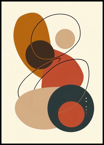 Plakat 67,5x95cm Geometria Harmonii na Arena.pl