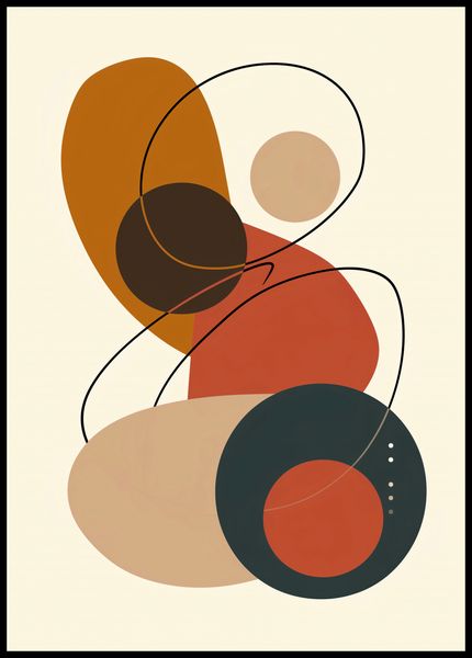 Plakat 67,5x95cm Geometria Harmonii zdjęcie 2