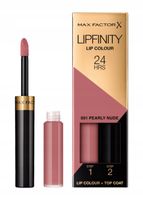 max factor lipfinity 2w1 trwała pomadka 001 pearly nude 24h 2,3 ml
