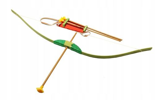 drewniany łuk z przyssawkami na Arena.pl