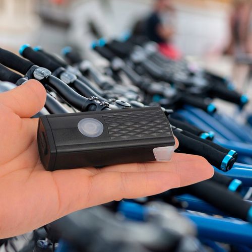 Zestaw Oświetlenia Rowerowego LED z Akumulatorem - Lampka Przednia i Tylna na Arena.pl