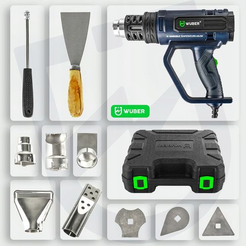 OPALARKA ELEKTRYCZNA 2 BIEGI REGULACJA LCD MOCNA 2200W + 5 DYSZ + na Arena.pl