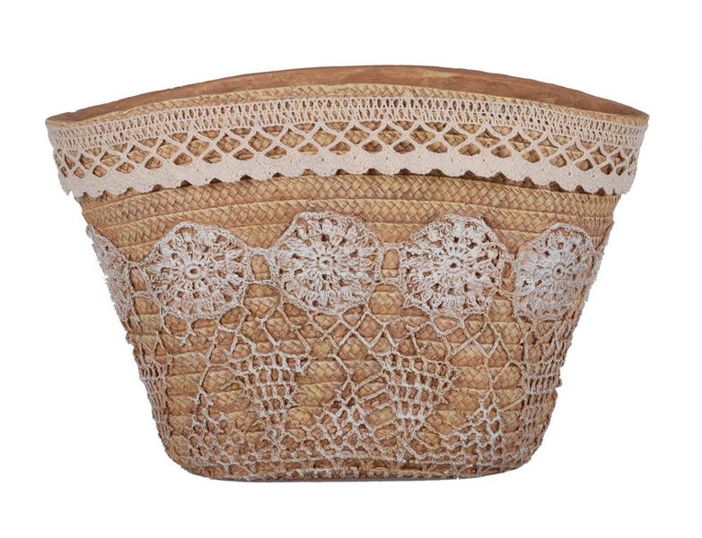 Doniczka ceramiczna boho zdjęcie 1