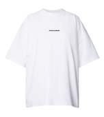 Pegador T-shirt o kroju oversized z nadrukiem z logo model BRACY L