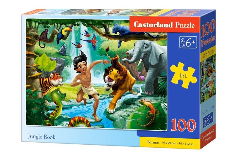 Puzzle 100 el. Jungle Book zdjęcie 1