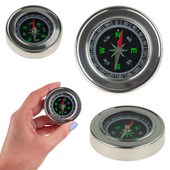KOMPAS BUSOLA METALOWY KIESZONKOWY DLA TURYSTY
