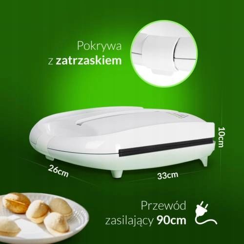 OPIEKACZ DO ORZESZKÓW CIASTEK Forma 24szt Powłoka non-stick 1600W na Arena.pl