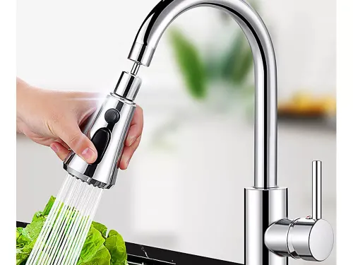 Perlator przedłużacz adapter kuchenny do kranu 3w1 na Arena.pl