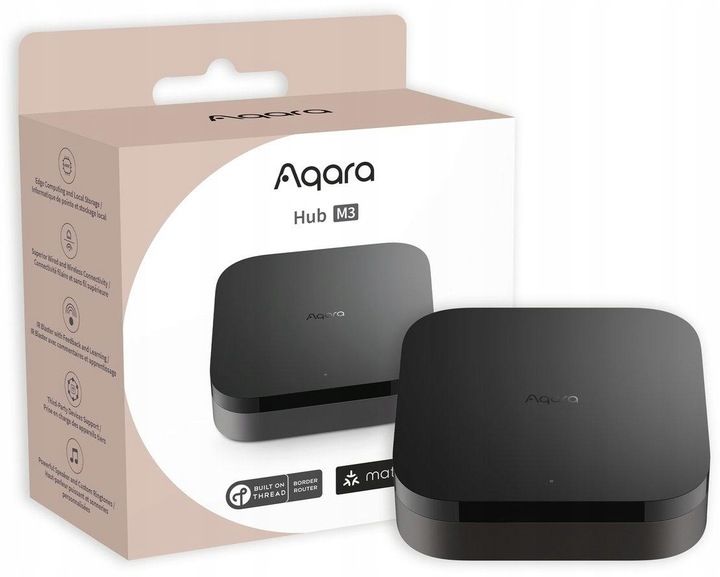 AQARA HUB M3 Centralka 360° Thread Zigbee Wi-Fi Bluetooth głośnik 95dB zdjęcie 1