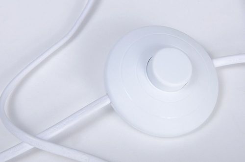 Lampa podłogowa FLAMING biała na Arena.pl