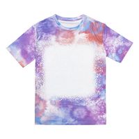 Koszulka Cotton-Like Bleached Mist Lavender do sublimacji XXXL