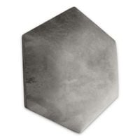 PANELE TAPICEROWANE PLASTER MIODU Heksagon SZARY 35cm x 40cm