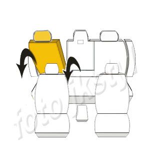 Pokrowce MIAROWE do BMW X-3 X3 2003-2010r. PR-2 Practic zdjęcie 3