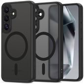 Etui Tech-Protect MagCam TPU i PC DO Samsung Galaxy S25 Czarne MagSafe