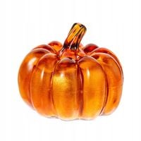 Halloween Pumpkin Kreatywna ozdoba świecąca lampka dyni, jesień brokatowa