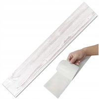 Panele SAMOPRZYLEPNE DEKORACYJNE deska JASNA drewno 10x60cm M39 - 1szt