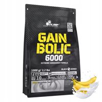 OLIMP GAIN BOLIC 6000 1000G MOCNY GAINER BIAŁKO MASA REGENERAJA SIŁA