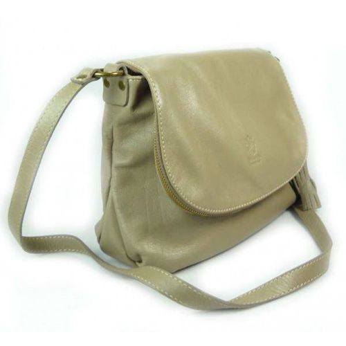 TOREBKI SKÓRZANE LISTONOSZKI a5 VERA PELLE BEŻOWA VP1017T na Arena.pl