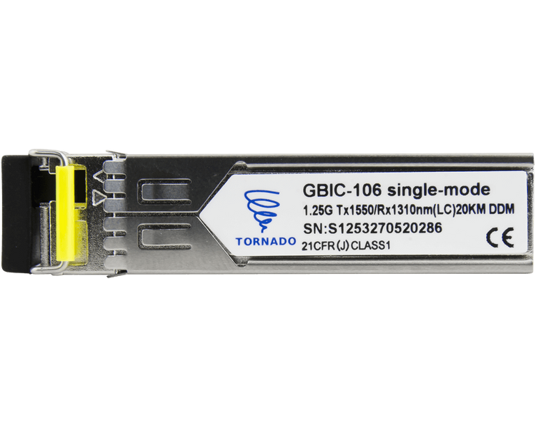 Moduł SFP jednomodowy SM Pulsar GBIC-106 LC 20km zdjęcie 3