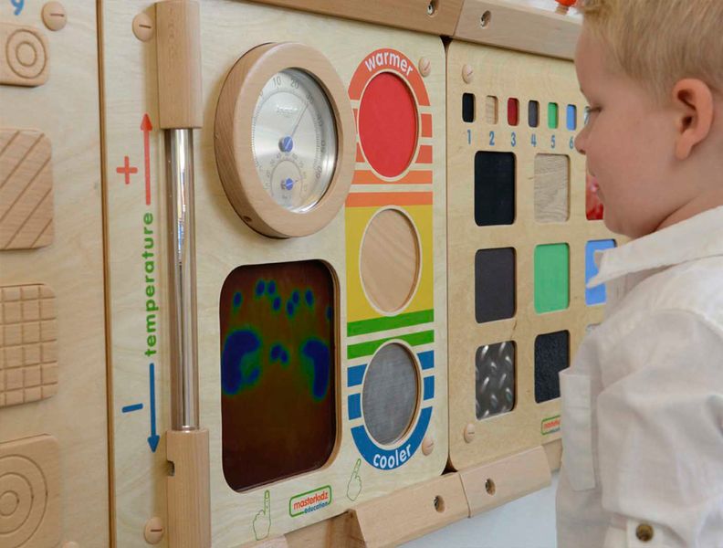 MASTERKIDZ Nauka o Temperaturze Ścienna Tablica Edukacyjna Flex zdjęcie 9