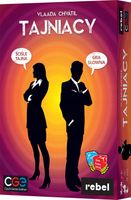 Tajniacy gra planszowa polegająca na skojarzeniach 2-8 osób, wiek 14+